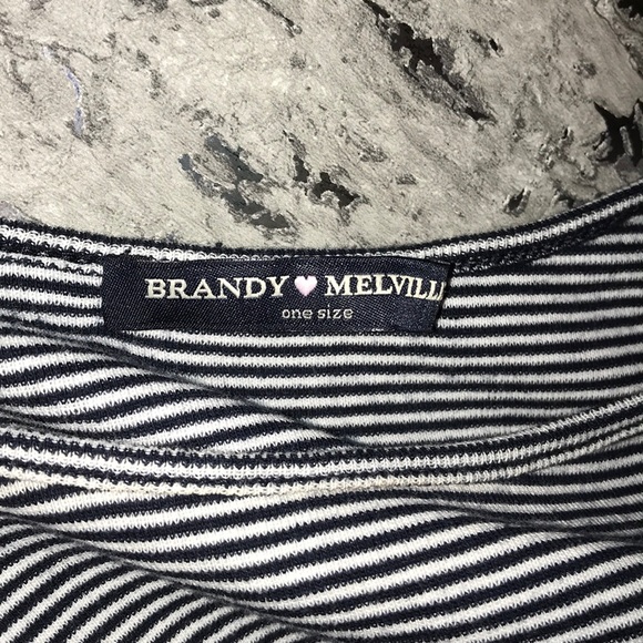 Brandy Melville Striped Tight Long sleeve - Picture 3 of 3